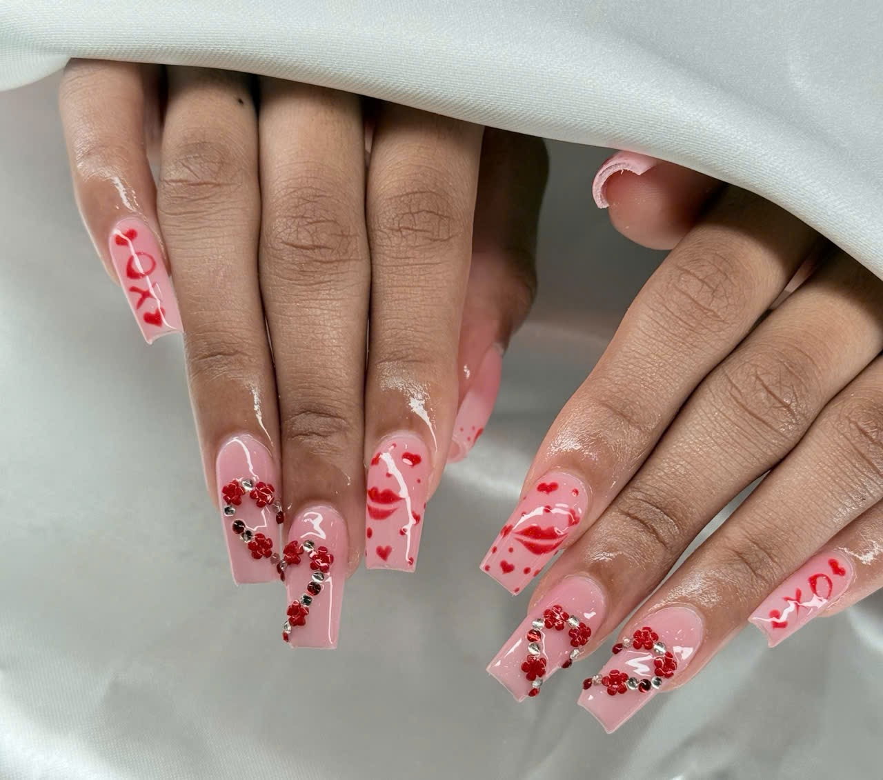 Bedazzled Nails And Bar nail photo 5